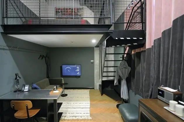 Superior Çatı Katı (Loft), 1 En Büyük (King) Boy Yatak, Bahçe Manzaralı
