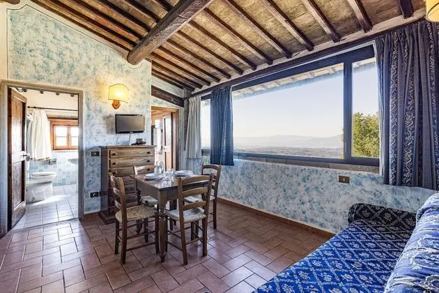 Family Apart Daire, 1 Çift Kişilik Yatak, Bahçeli (Usignoli Pool Apartment Tuscany)