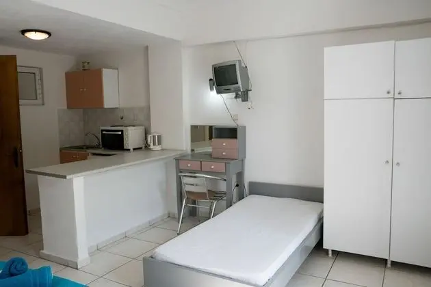 Economy Stüdyo, 3 Tek Kişilik Yatak, Bahçe Manzaralı