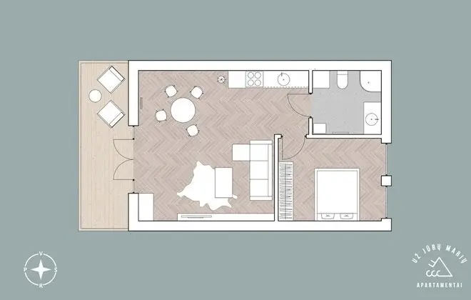 Deluxe Apart Daire, 1 Yatak Odası, Engellilere Uygun