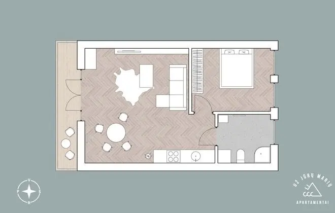Deluxe Apart Daire, 1 Yatak Odası, Engellilere Uygun