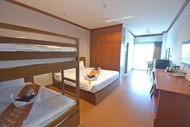 Family Oda, Birden Çok Yatak, Balkon, Şehir Manzaralı