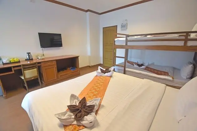 Family Oda, Birden Çok Yatak, Balkon, Şehir Manzaralı