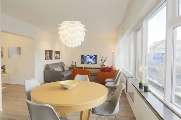 Family Daire, 2 Yatak Odası, 2 Banyolu, Kısmi Deniz Manzarası (incl. Final Cleaning Fee 45 EUR)
