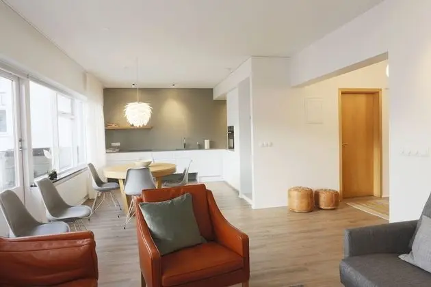 Family Daire, 2 Yatak Odası, 2 Banyolu, Kısmi Deniz Manzarası (incl. Final Cleaning Fee 45 EUR)