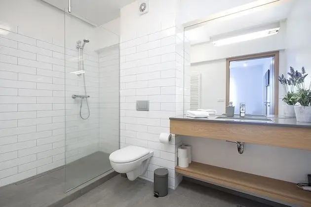 Family Daire, 2 Yatak Odası, 2 Banyolu, Kısmi Deniz Manzarası (incl. Final Cleaning Fee 45 EUR)