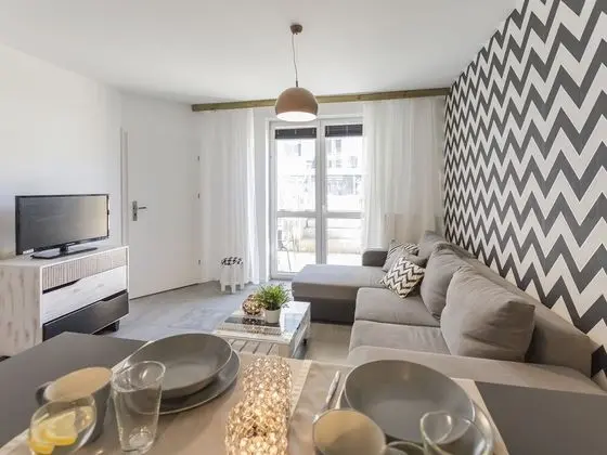Apart Daire, 1 Yatak Odası (Baltycka 16A Apartment 8)