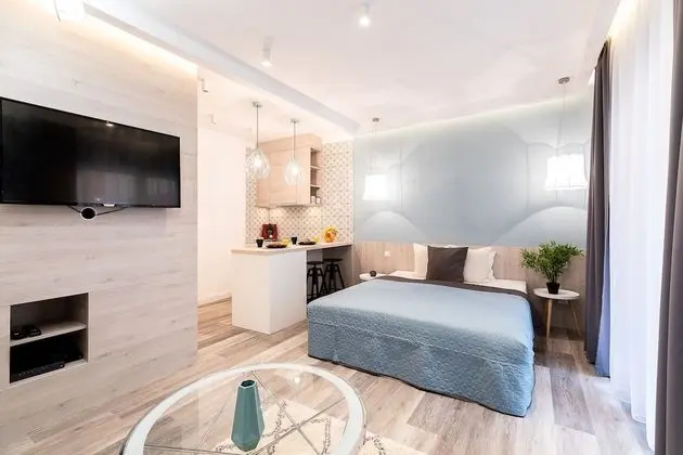 Stüdyo, 1 Çift Kişilik Yatak