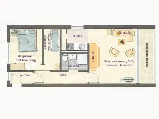Deluxe Apart Daire
