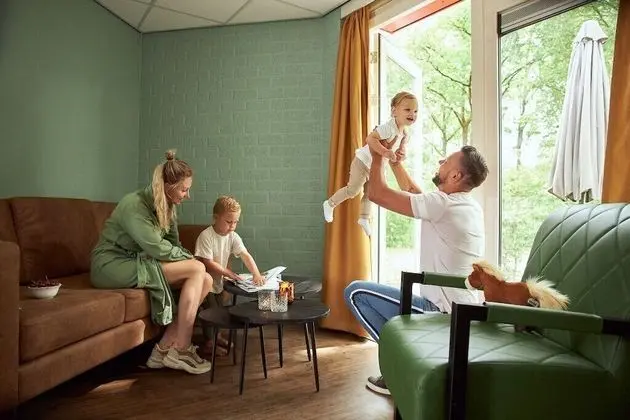 Bungalov, 2 Yatak Odası, Teras (Fazant)