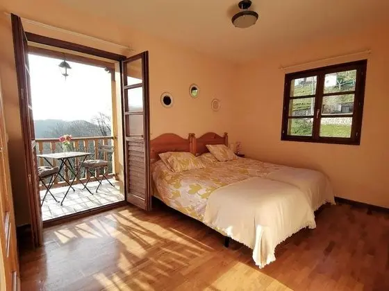 Panoramic Tek Büyük veya İki Ayrı Yataklı Oda