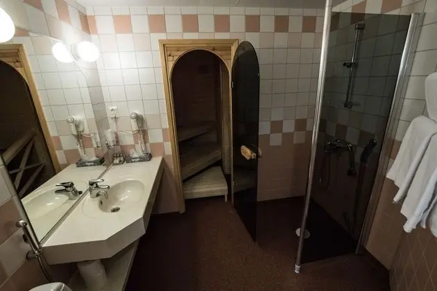 Tek Büyük Yataklı Oda, Sauna