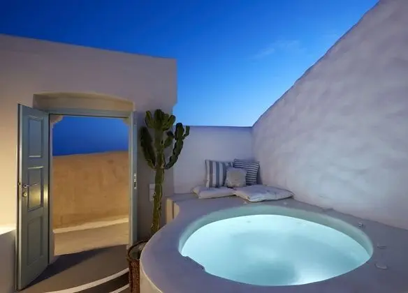 Deluxe Villa, 2 Yatak Odası, Sıcak Su Havuzu, Deniz Manzaralı