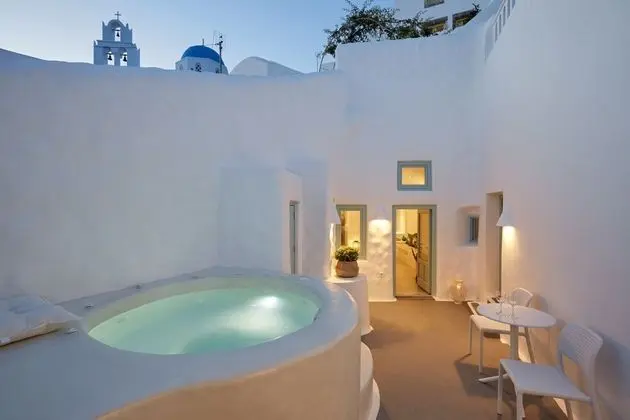 Deluxe Villa, 2 Yatak Odası, Sıcak Su Havuzu, Deniz Manzaralı