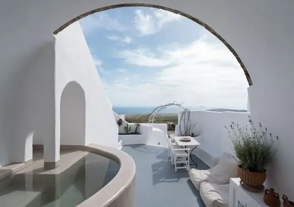 Honeymoon Süit, Sıcak Su Havuzu, Deniz Manzaralı