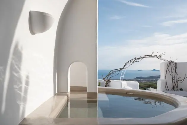 Honeymoon Süit, Sıcak Su Havuzu, Deniz Manzaralı