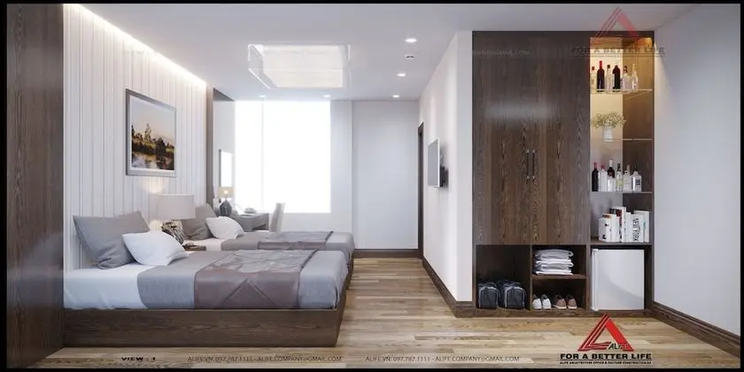 Luxury Dört Kişilik Oda, 2 Çift Kişilik Yatak, Sigara İçilmez, Dağ Manzaralı