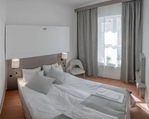 Compact Room with small bathroom