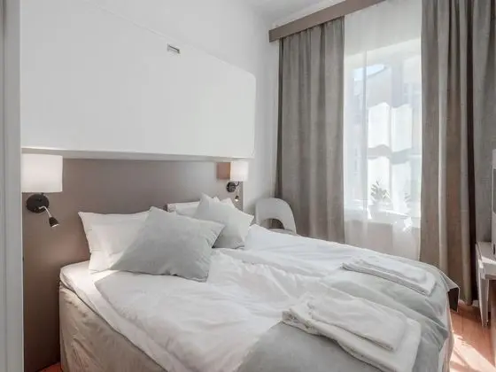 Compact Room with small bathroom