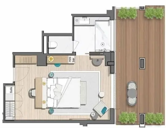Deluxe Double Sea View