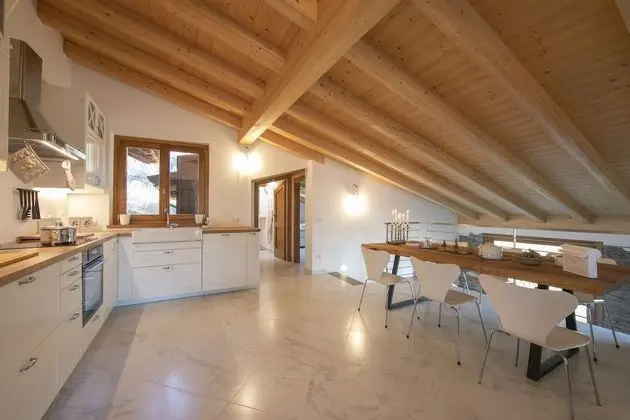 Family Çatı Katı Süiti (Penthouse), Birden Çok Yatak, 2 Banyolu, Bahçeli (Villa Vecchio Mulino)