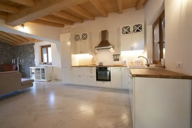 Family Çatı Katı Süiti (Penthouse), Birden Çok Yatak, 2 Banyolu, Bahçeli (Villa Vecchio Mulino)