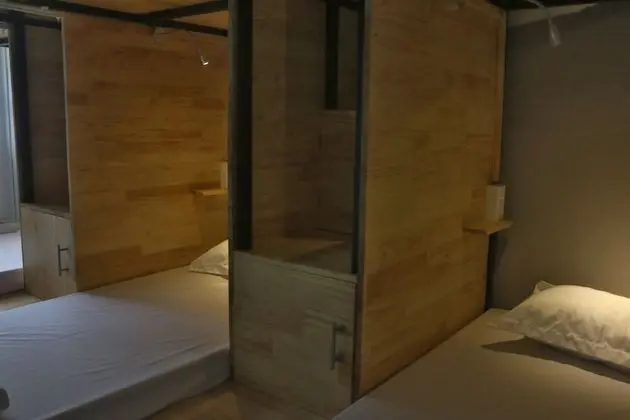 Ortak Ranzalı Oda, 1 Tek Kişilik Yatak, Balkon (Single bed in 6-bed Dormitory)