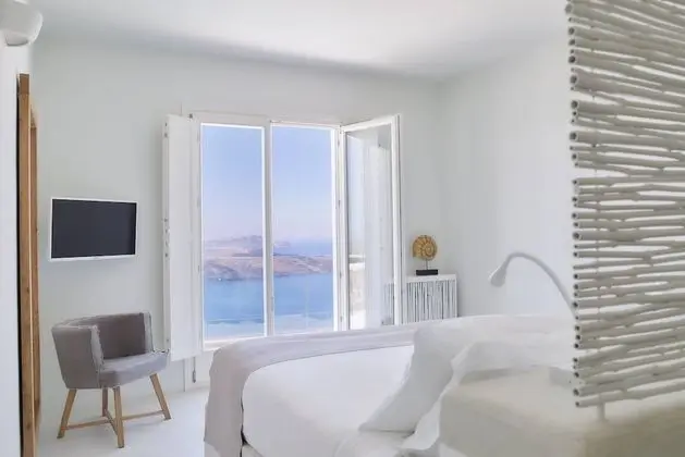 Oda, 1 Çift Kişilik Yatak, Kişiye Özel Havuzlu (Nafsika Estate, Caldera View)