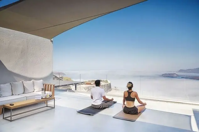 Oda, 1 Çift Kişilik Yatak, Kişiye Özel Havuzlu (Nafsika Estate, Caldera View)