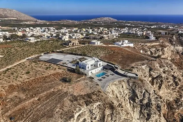 Oda, 1 Çift Kişilik Yatak, Kişiye Özel Havuzlu (Nafsika Estate, Caldera View)