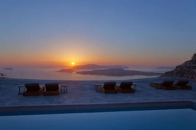 Oda, 1 Çift Kişilik Yatak, Kişiye Özel Havuzlu (Nafsika Estate, Caldera View)