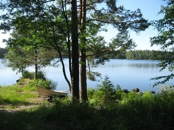 Kulübe, Sauna, Göl Kenarı