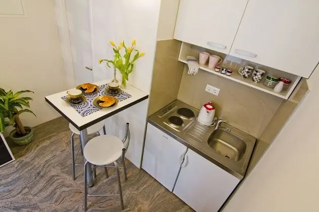 City Stüdyo, 1 Büyük (Queen) Boy Yatak, Bahçe Manzaralı (1)