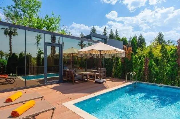 Superior Tiny House, Havuz ve Bahçe Manzaralı, Isıtmalı Özel Havuzlu
