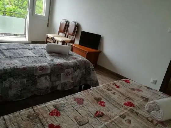 Tek Büyük veya İki Ayrı Yataklı Oda, Ortak Banyo