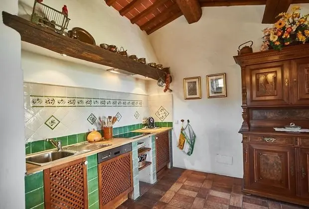 Luxury Apart Daire, 1 Yatak Odası, Teras, Havuz Manzaralı (Olivaio)