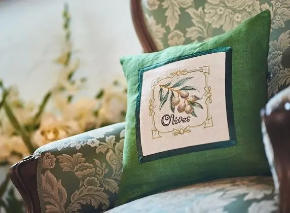 Luxury Apart Daire, 1 Yatak Odası, Teras, Havuz Manzaralı (Olivaio)