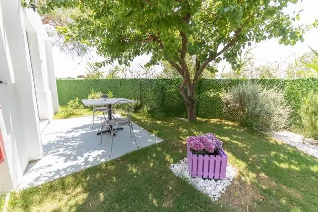 Çift Kişilik Bahçe Oda, Bahçe Manzaralı, Balkonlu