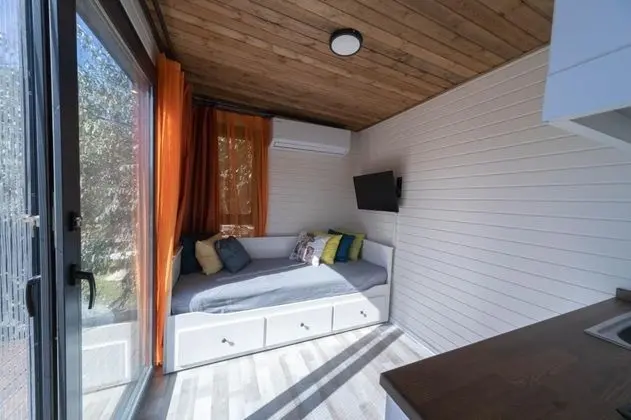 Tinyhouse, Bahçe Manzaralı, Verandalı