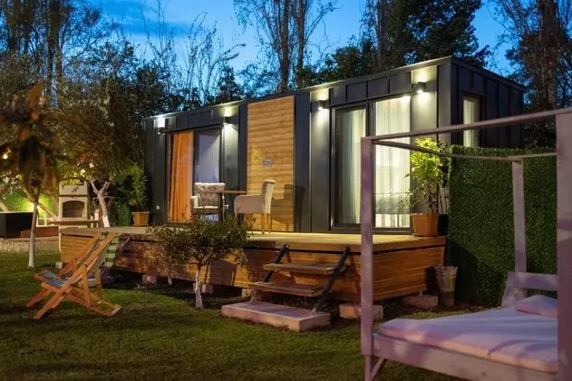 Tinyhouse, Bahçe Manzaralı, Verandalı