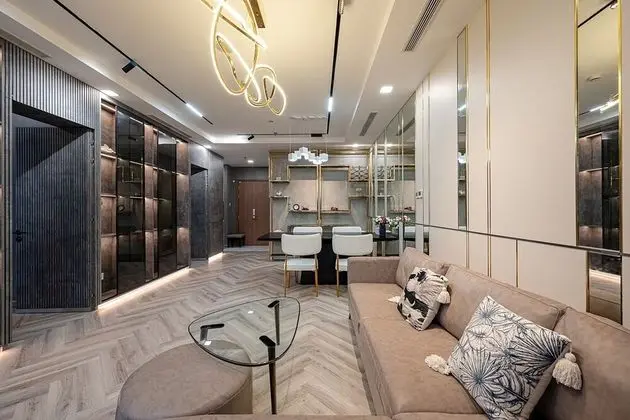 Deluxe Apart Daire, 2 Yatak Odası, Balkon, Şehir Manzaralı