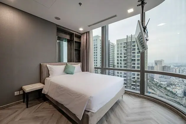 Deluxe Apart Daire, 2 Yatak Odası, Balkon, Şehir Manzaralı
