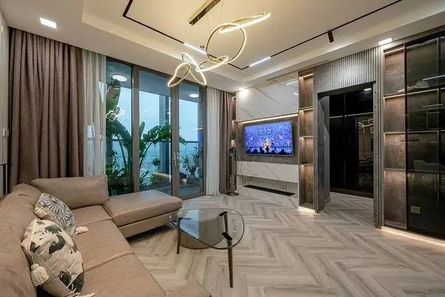 Deluxe Apart Daire, 2 Yatak Odası, Balkon, Şehir Manzaralı