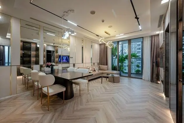 Deluxe Apart Daire, 2 Yatak Odası, Balkon, Şehir Manzaralı