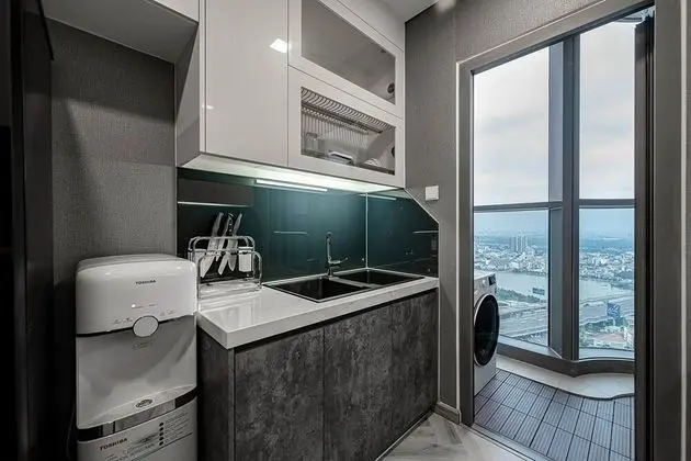 Deluxe Apart Daire, 2 Yatak Odası, Balkon, Şehir Manzaralı