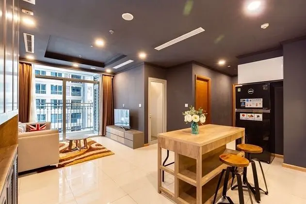 Deluxe Apart Daire, 2 Yatak Odası, Balkon, Şehir Manzaralı
