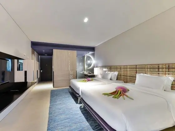 Deluxe Tek Büyük Yataklı Oda, 2 Tek Kişilik Yatak (Seascape)