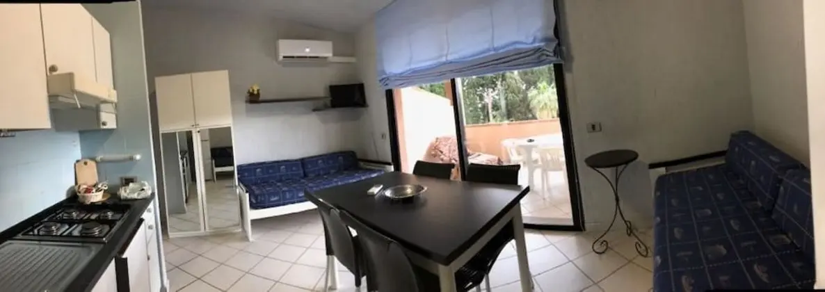 Apart Daire, 1 Çift Kişilik Yatak ve Çekyat, Küçük Mutfak, Bahçe Manzaralı (4 Pax)