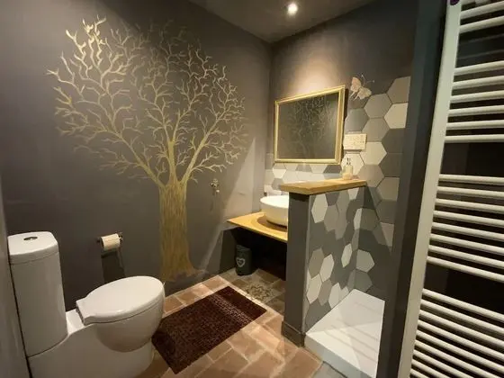 Deluxe Tek Büyük Yataklı Oda, 1 Yatak Odası, Bahçe Manzaralı, Zemin Kat