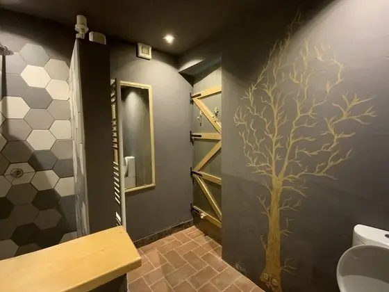 Deluxe Tek Büyük Yataklı Oda, 1 Yatak Odası, Bahçe Manzaralı, Zemin Kat